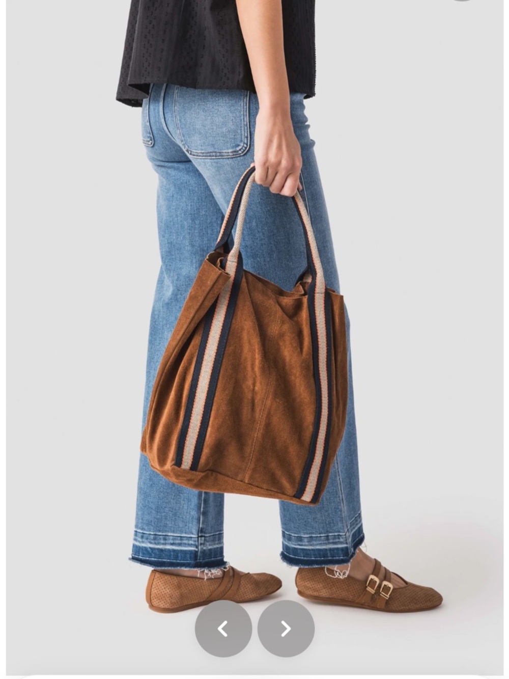 Italian Leather Suede Purse NWT - Picture 1 of 9